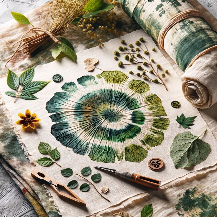 Natural, sustainable materials used in our handmade creations